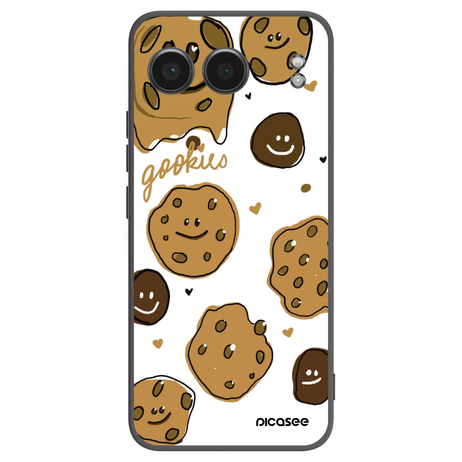 Picasee silikonowe czarne etui na OnePlus Nord 4 - Gookies