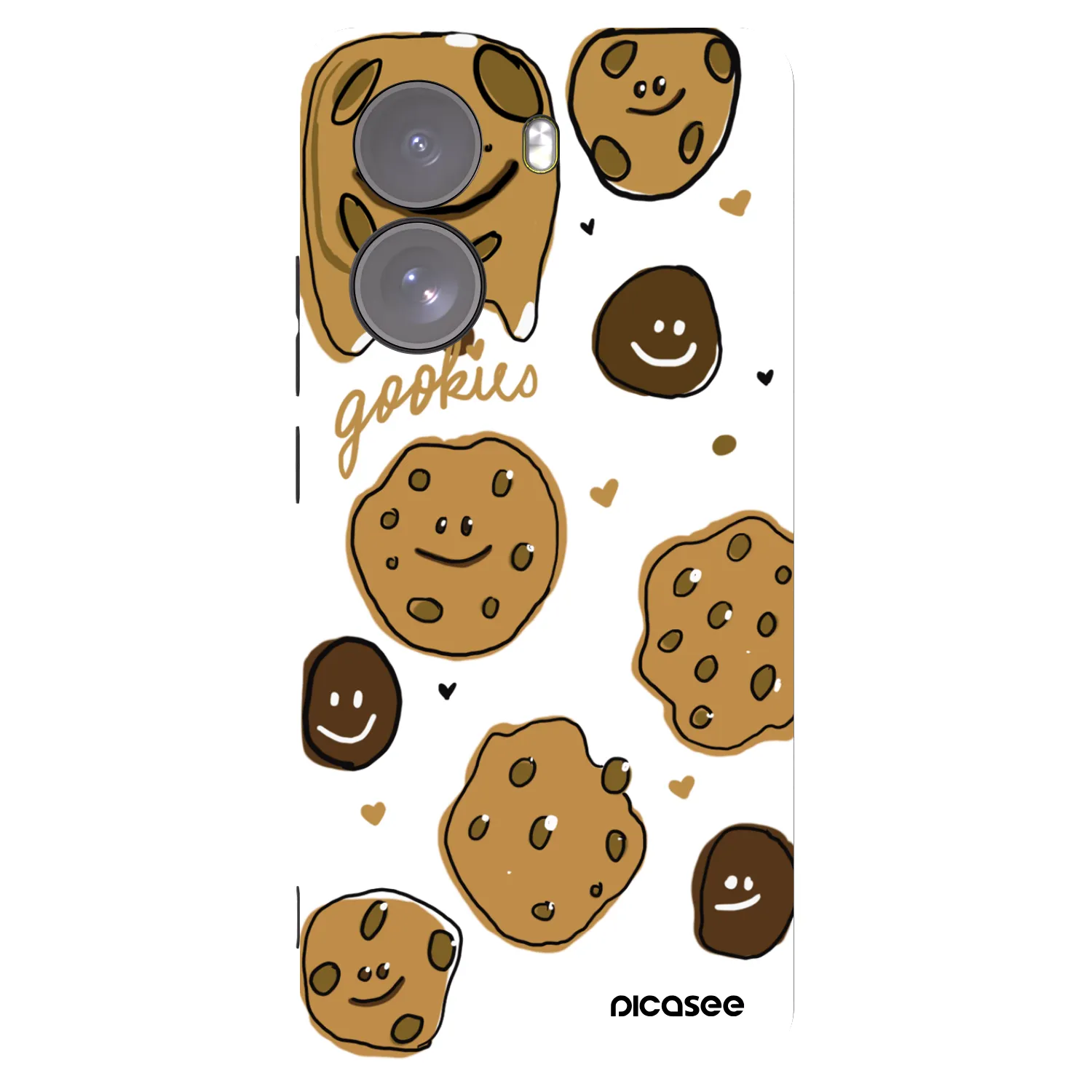 Picasee silikonowe czarne etui na Xiaomi Poco X7 - Gookies