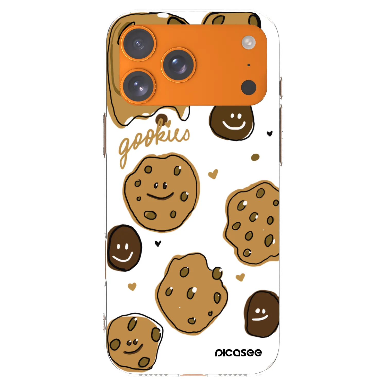 Picasee silikonowe przeźroczyste etui na Apple iPhone 17 Pro Max - Gookies