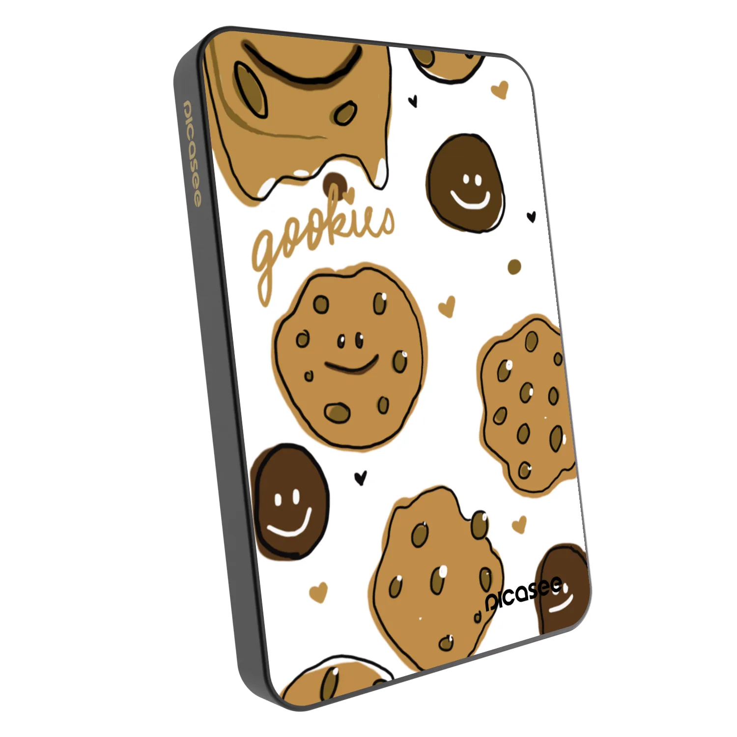 Picasee Powerbank z MagSafe 5 000 mAh Szary - Gookies