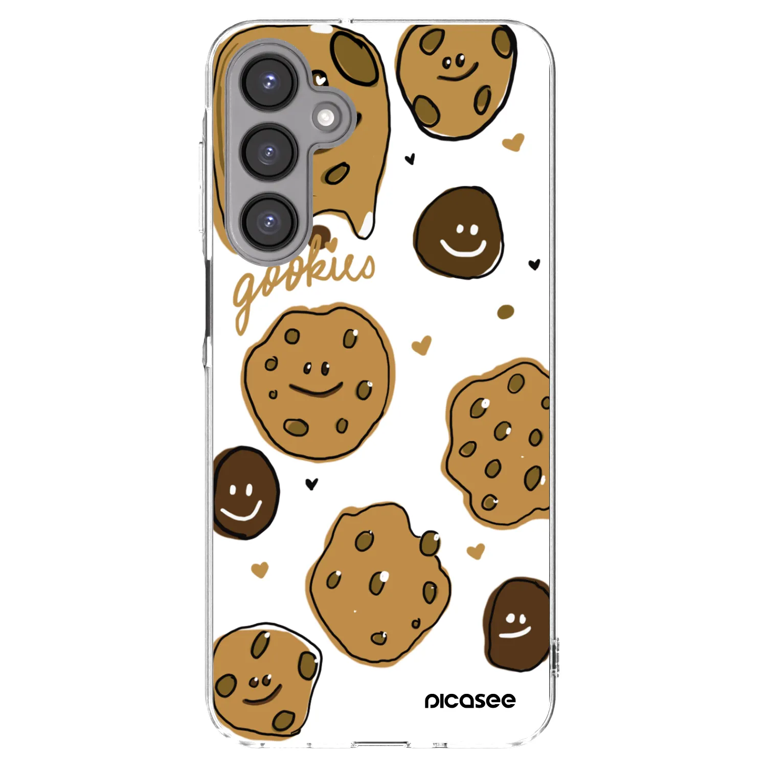 Picasee silikonowe przeźroczyste etui na Samsung Galaxy A16 4G - Gookies