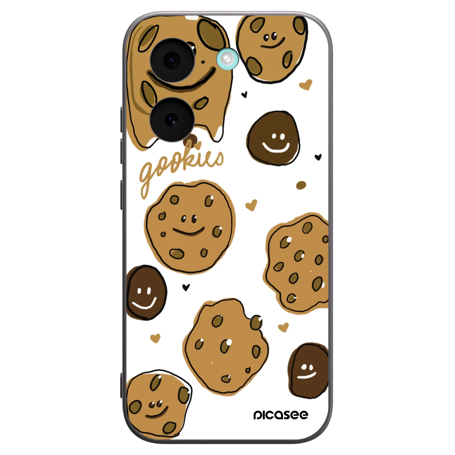 Picasee silikonowe czarne etui na Xiaomi Poco X8 Pro - Gookies