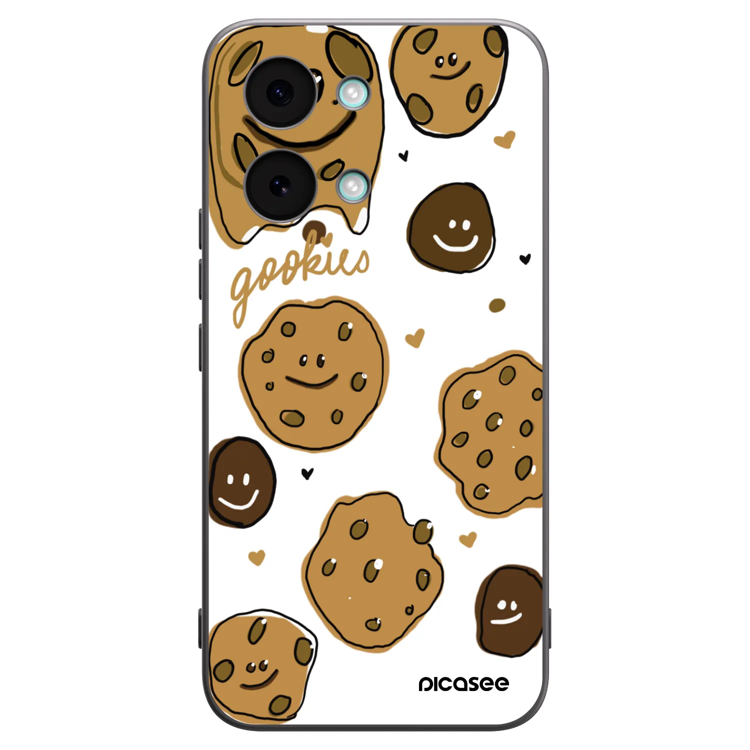 Picasee silikonowe czarne etui na Xiaomi Poco X8 Pro Max - Gookies