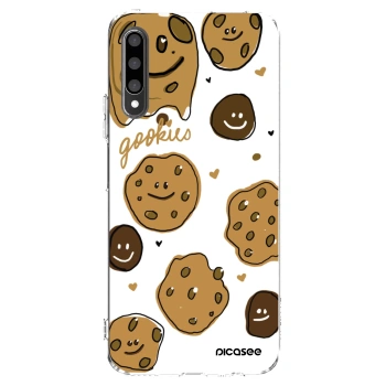 Picasee silikonowe przeźroczyste etui na Honor 9X Pro - Gookies