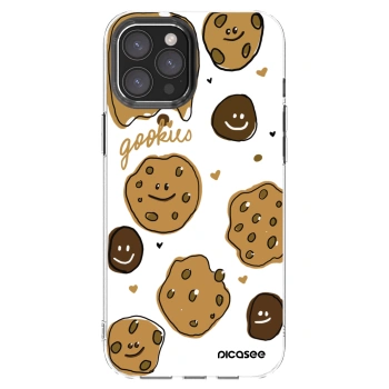 Picasee silikonowe przeźroczyste etui na Apple iPhone 12 Pro Max - Gookies