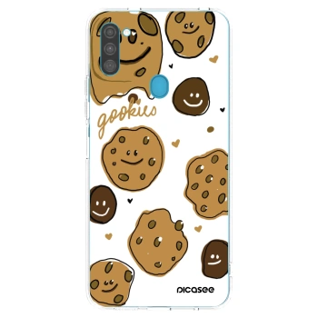 Picasee silikonowe przeźroczyste etui na Samsung Galaxy M11 - Gookies