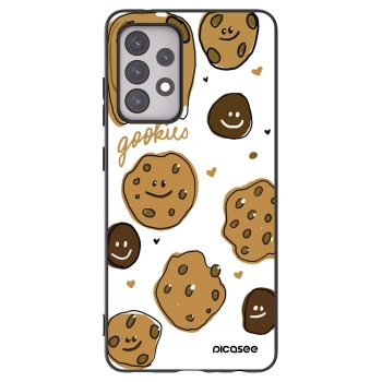 Picasee silikonowe czarne etui na Samsung Galaxy A52 5G A525F - Gookies