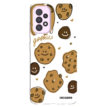 Picasee silikonowe przeźroczyste etui na Samsung Galaxy A32 5G A326B - Gookies
