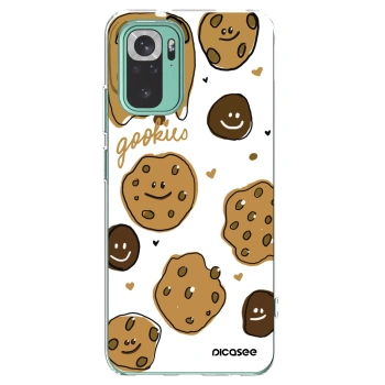 Picasee silikonowe przeźroczyste etui na Xiaomi Redmi Note 10 Pro - Gookies