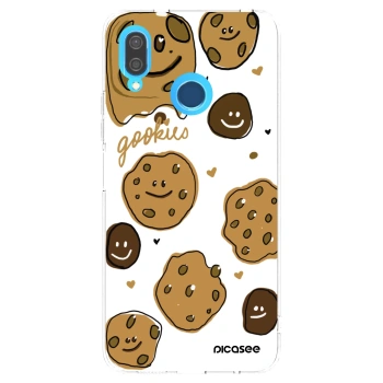 Picasee silikonowe przeźroczyste etui na Huawei P20 Lite - Gookies