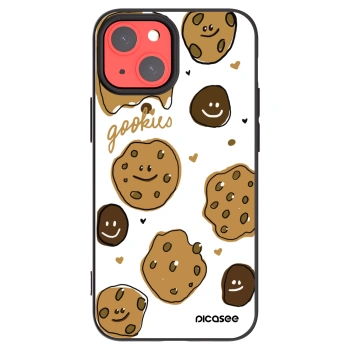 Picasee silikonowe czarne etui na Apple iPhone 13 mini - Gookies