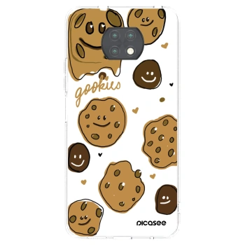Picasee silikonowe przeźroczyste etui na Xiaomi Redmi Note 9T - Gookies