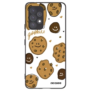 Picasee silikonowe czarne etui na Samsung Galaxy A53 5G A536 - Gookies