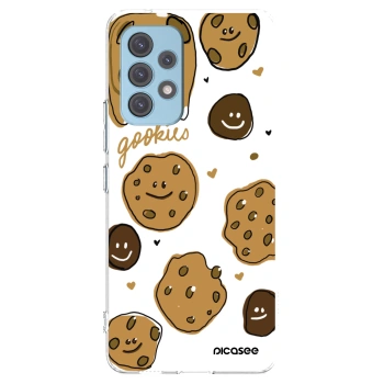 Picasee silikonowe przeźroczyste etui na Samsung Galaxy A53 5G A536 - Gookies