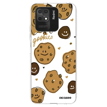 Picasee silikonowe przeźroczyste etui na Xiaomi Redmi 10C - Gookies