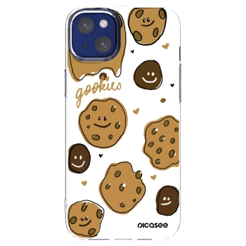 Picasee silikonowe przeźroczyste etui na Apple iPhone 14 Plus - Gookies