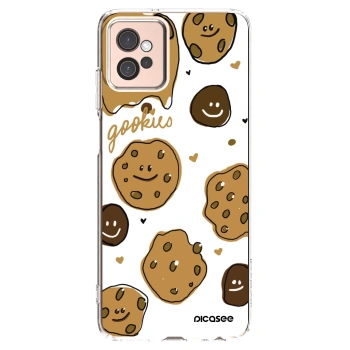 Picasee silikonowe przeźroczyste etui na Motorola Moto G32 - Gookies