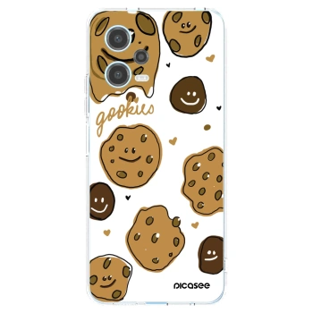 Picasee silikonowe przeźroczyste etui na Xiaomi Redmi Note 12 5G - Gookies
