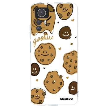 Picasee silikonowe przeźroczyste etui na Xiaomi Redmi Note 12S - Gookies