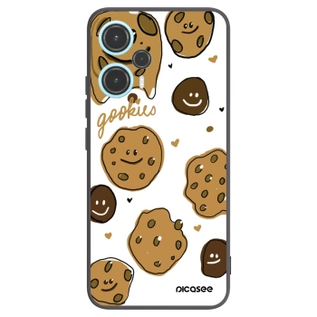 Picasee silikonowe czarne etui na Xiaomi Poco F5 - Gookies
