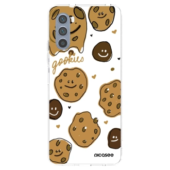 Picasee silikonowe przeźroczyste etui na Motorola Moto G62 - Gookies