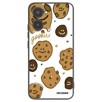 Picasee silikonowe czarne etui na Realme 10 4G - Gookies
