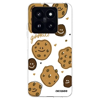 Picasee silikonowe przeźroczyste etui na Xiaomi 14 Pro - Gookies