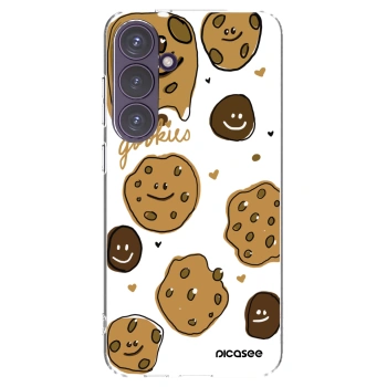 Picasee silikonowe przeźroczyste etui na Samsung Galaxy S24+ S926B 5G - Gookies