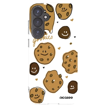 Picasee silikonowe przeźroczyste etui na Samsung Galaxy S23 FE S711B - Gookies