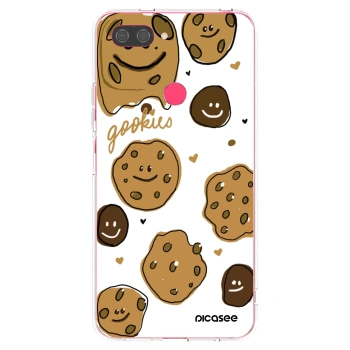 Picasee silikonowe przeźroczyste etui na Xiaomi Mi 8 Lite - Gookies