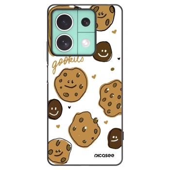 Picasee silikonowe czarne etui na Xiaomi Redmi Note 13 5G - Gookies