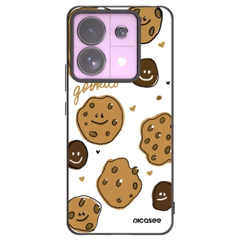 Picasee silikonowe czarne etui na Xiaomi Redmi Note 13 Pro 5G - Gookies
