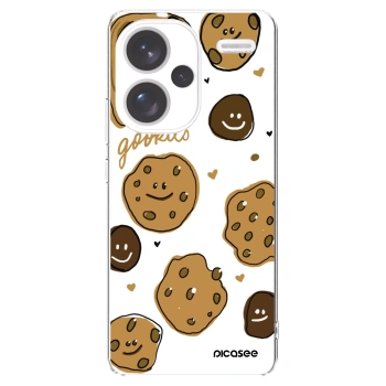 Picasee silikonowe przeźroczyste etui na Xiaomi Redmi Note 13 Pro+ 5G - Gookies