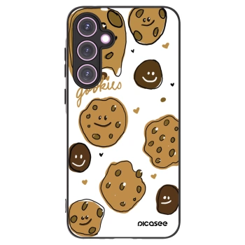 Picasee silikonowe czarne etui na Samsung Galaxy A35 5G A356B - Gookies
