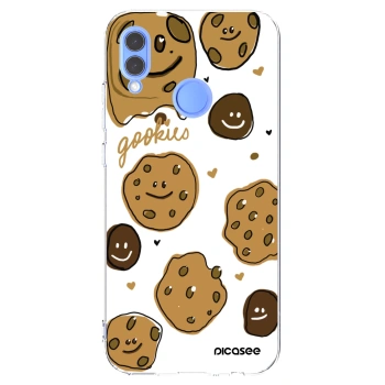 Picasee silikonowe przeźroczyste etui na Honor 10 Lite - Gookies