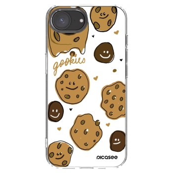 Picasee silikonowe przeźroczyste etui na Apple iPhone 16e - Gookies