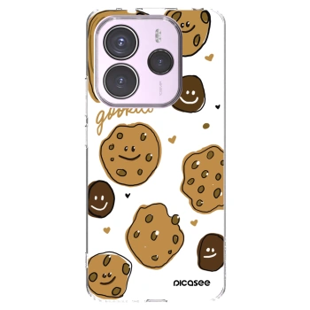 Picasee silikonowe przeźroczyste etui na Xiaomi Redmi Note 14 5G - Gookies