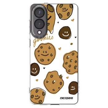 Picasee silikonowe przeźroczyste etui na Samsung Galaxy S25 Edge 5G - Gookies