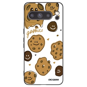 Picasee silikonowe czarne etui na Google Pixel 8 Pro - Gookies