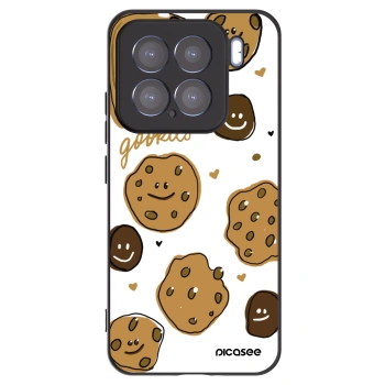 Picasee silikonowe czarne etui na Xiaomi 15 - Gookies