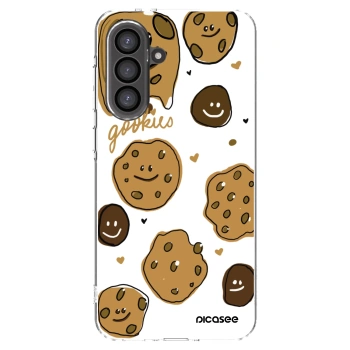 Picasee silikonowe przeźroczyste etui na Samsung Galaxy A56 5G A566B - Gookies