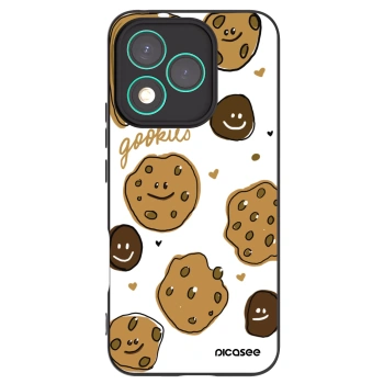 Picasee silikonowe czarne etui na Honor 400 Lite 5G - Gookies
