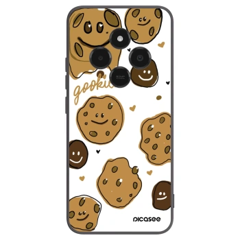Picasee silikonowe czarne etui na Xiaomi Poco C75 - Gookies