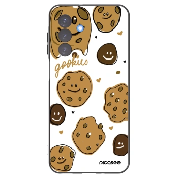 Picasee silikonowe czarne etui na Samsung Galaxy A17 5G - Gookies