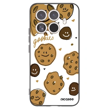 Picasee silikonowe czarne etui na Xiaomi 15T Pro - Gookies