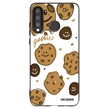 Picasee silikonowe czarne etui na Huawei P30 Lite - Gookies