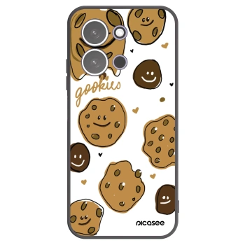 Picasee silikonowe czarne etui na Xiaomi Redmi 15C 5G - Gookies