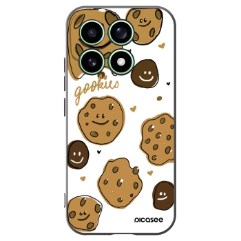 Picasee silikonowe czarne etui na Xiaomi 17 - Gookies