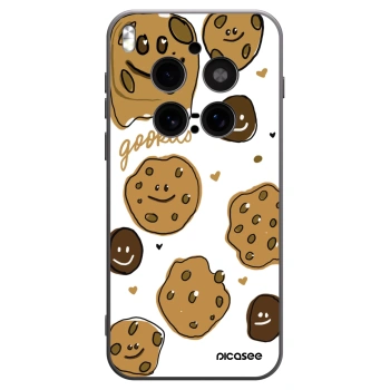 Picasee silikonowe czarne etui na Vivo X300 Pro - Gookies