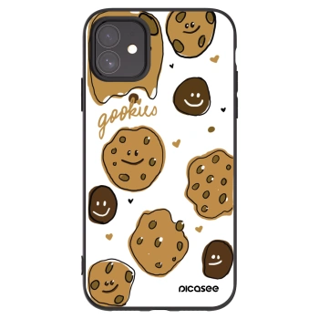 Picasee silikonowe czarne etui na Apple iPhone 11 - Gookies